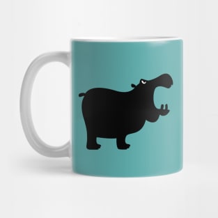 Angry Animals - Hippo Mug